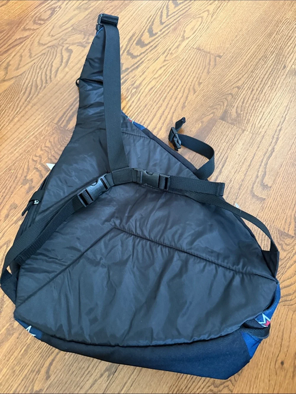 USA Olympic sling Bula backpack - blue with stars USA olympic logo VINTAGE - NWT